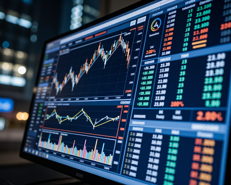 Financial Market Data Visualization