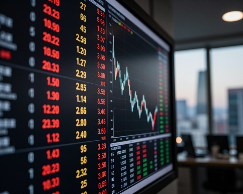 Stock Market Decline in Seoul