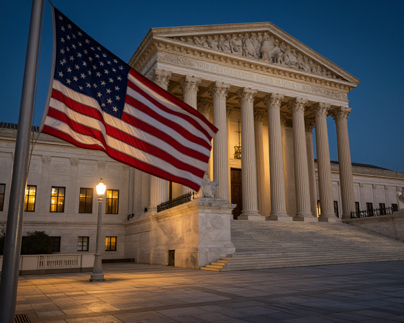 US Supreme Court Tension