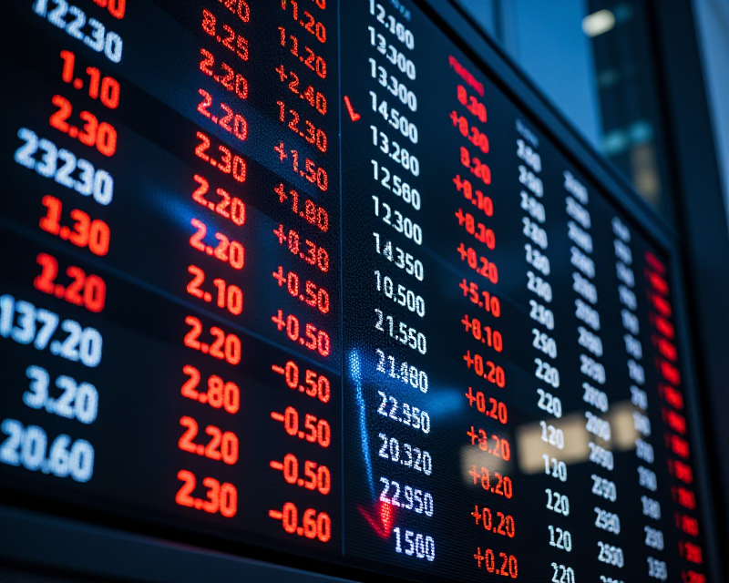 Financial Market Display