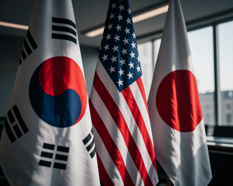 Diplomatic Summit Symbolism