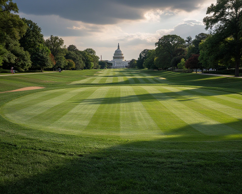 Washington D.C. Golf Course Landscape