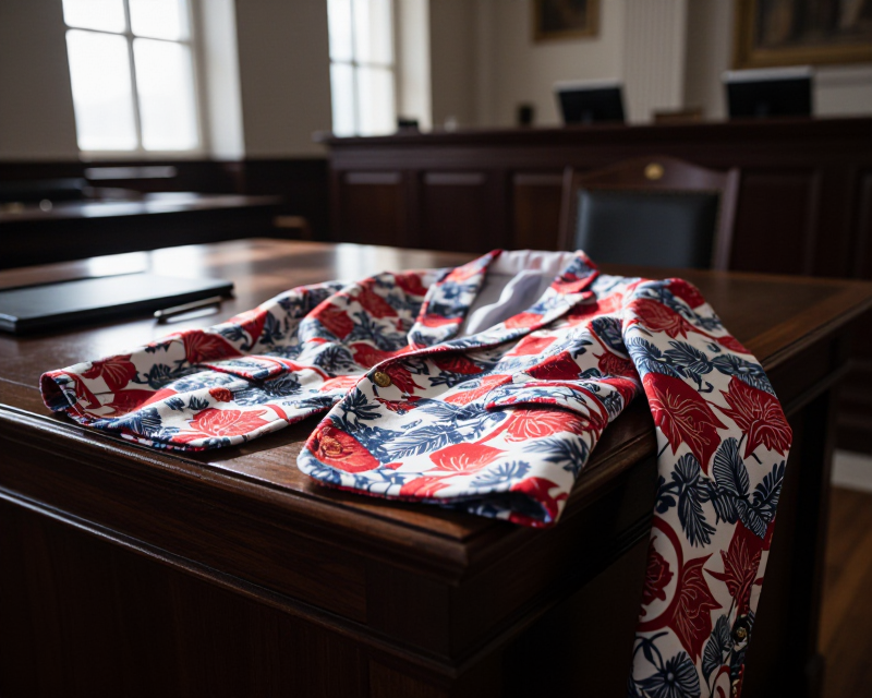 Patriotic Suit Symbolism