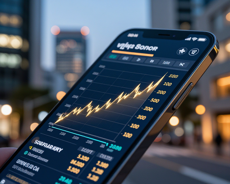 Modern Financial Growth Concept