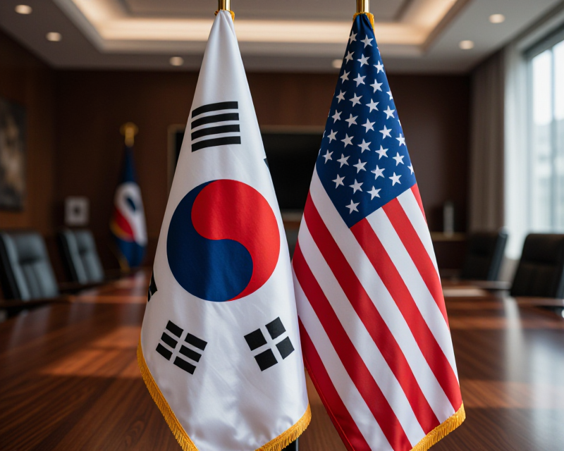 Diplomatic Meeting Atmosphere