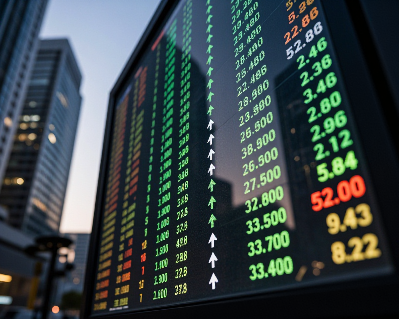 Rising KOSPI Market Trend