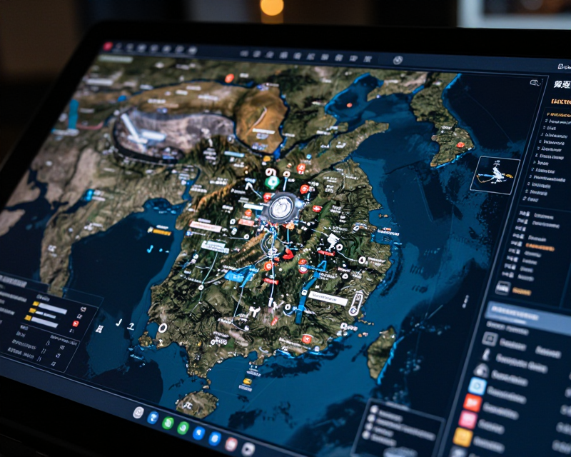 Military Tension Map